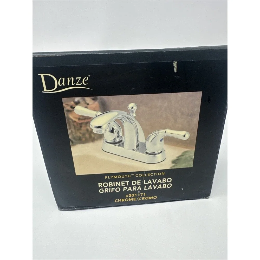 Danze Plymouth Collection Lavatory Faucet D300171 Chrome BRAND NEW SEALED